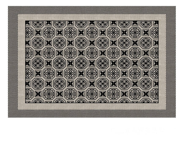 Abstract Contemporary Rugs for Bedroom, Mid Century Area Rugs for Living Room, Modern Carpets for Office, Dining Room Floor Rugs, Elegant Modern Area Rugs under Sofa-Grace Painting Crafts