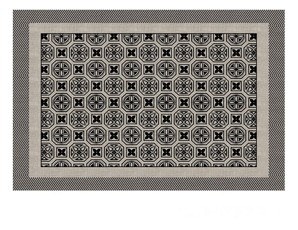 Abstract Contemporary Rugs for Bedroom, Mid Century Area Rugs for Living Room, Modern Carpets for Office, Dining Room Floor Rugs, Elegant Modern Area Rugs under Sofa-Grace Painting Crafts