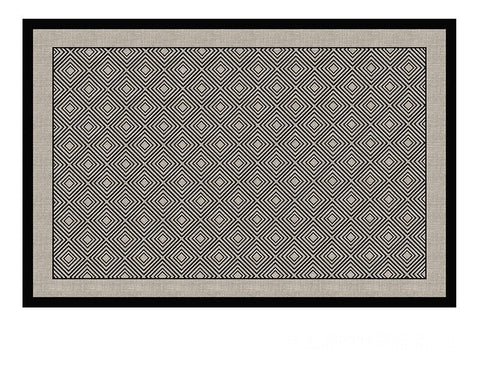 Mid Century Area Rugs for Living Room, Abstract Contemporary Rugs for Bedroom, Modern Carpets for Office, Dining Room Floor Rugs, Elegant Modern Area Rugs under Sofa-Grace Painting Crafts