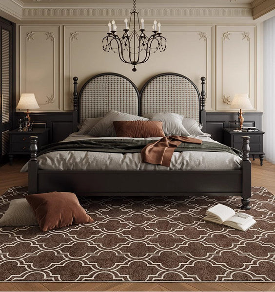 Abstract Contemporary Modern Rugs for Living Room, Extra Large Modern Rugs for Bedroom, Geometric Modern Rug Placement Ideas