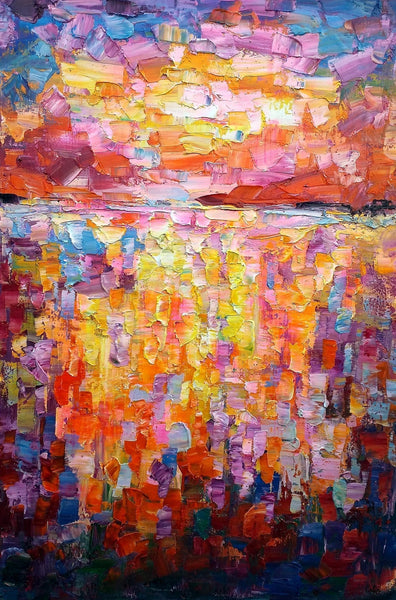 Original Painting, Canvas Wall Art, Original Artwork, Canvas Painting, Custom Extra Large Painting-Grace Painting Crafts