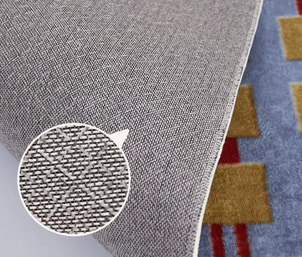 Mid Century Modern Rugs for Living Room, Vintage Area Rugs for Bedroom, Large Contemporary Area Rugs for Dining Room-Grace Painting Crafts