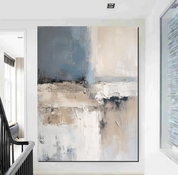 Oversized Wall Art Paintings, Modern Abstract Painting, Hand Painted Acrylic Painting, Extra Large Paintings for Living Room-Grace Painting Crafts