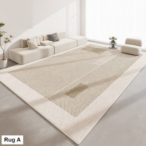 Extra Large Modern Rugs for Bedroom, Abstract Contemporary Modern Rugs for Living Room, Geometric Modern Rug Placement Ideas for Dining Room-Grace Painting Crafts