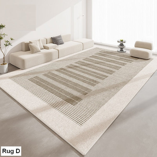Abstract Contemporary Modern Rugs for Living Room, Extra Large Modern Rugs for Bedroom, Geometric Modern Rug Placement Ideas for Dining Room-Grace Painting Crafts