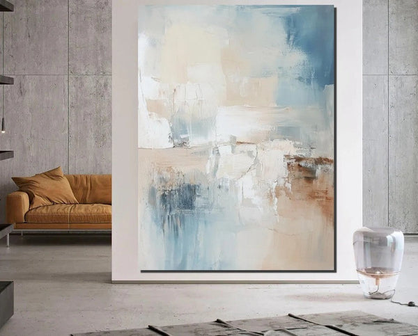 Simple Painting Ideas, Living Room Wall Art Paintings, Modern Canvas Painting for Bedroom, Extra Large Paintings on Canvas, Huge Canvas Painting-Grace Painting Crafts