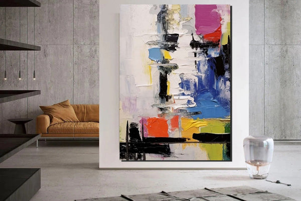 Wall Art Paintings, Simple Modern Art, Buy Paintings Online, Simple Abstract Painting, Large Paintings for Bedroom-Grace Painting Crafts
