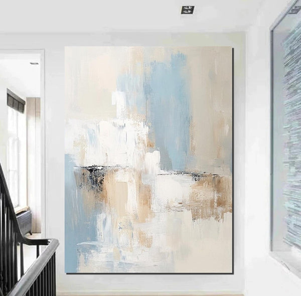 Living Room Wall Art Paintings, Modern Canvas Painting for Bedroom, Simple Painting Ideas, Extra Large Paintings on Canvas, Huge Canvas Painting-Grace Painting Crafts