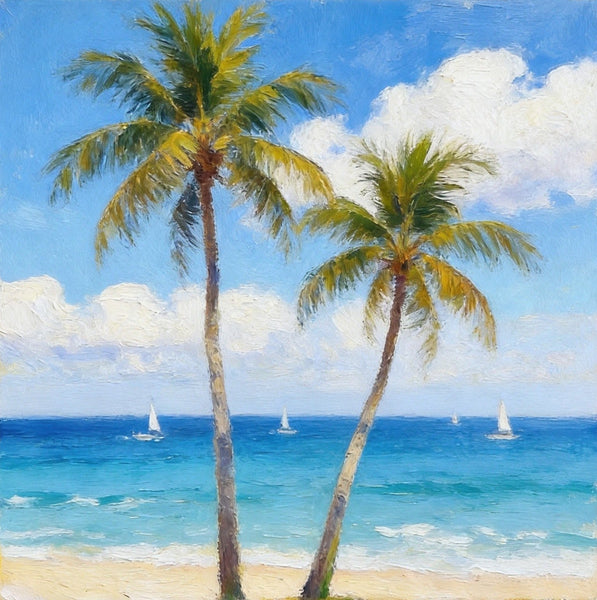 Small Canvas Wall Art Paintings, Hand Painted Canvas Art, Original Landscape Paintings, Original Oil Paintings, Buy Small Paintings Online-Grace Painting Crafts