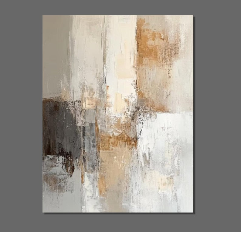Contemporary Acrylic Wall Art Ideas, Large Abstract Paintings, Modern Canvas Painting, Large Paintings for Living Room, Simple Modern Art-Grace Painting Crafts
