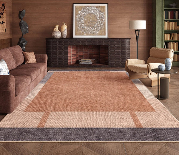 Bedroom Modern Rugs, Dining Room Geometric Modern Rugs, Mid Century Modern Rugs for Living Room, Contemporary Modern Rugs under Coffee Table-Grace Painting Crafts
