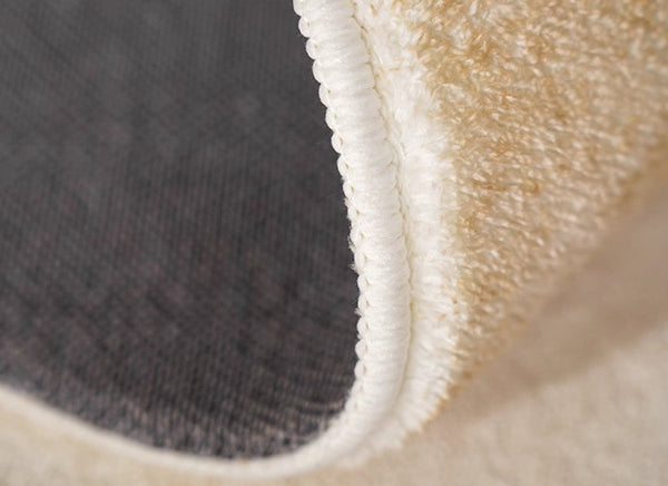 Modern Runner Rugs for Entryway, Circular Modern Rugs under Coffee Table, Bathroom Washable Modern Rugs, Round Contemporary Modern Rugs in Bedroom-Grace Painting Crafts