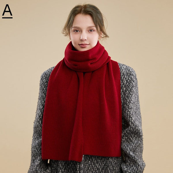 Beige Winter Scarf, Fashion Designer Scarf, Cold Weather Scarf, Cashmere Scarf for Women, Casual Scarf for Women, Modern Wool Scarf for Women-Grace Painting Crafts