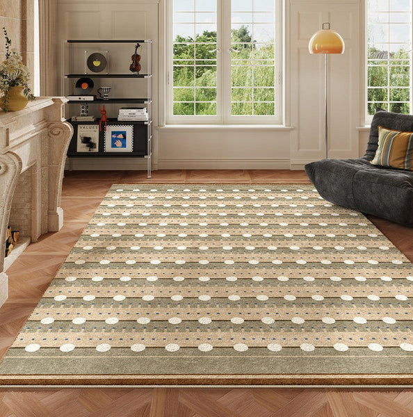 Contemporary Area Rugs for Dining Room, Large Modern Rugs for Living Room, Mid Century Modern Rugs for Bedroom-Grace Painting Crafts