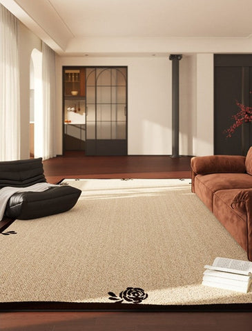 Contemporary Modern Rugs, Geometric Contemporary Rugs Next to Bed, Modern Rugs for Dining Room, Mid Century Area Rugs for Living Room-Grace Painting Crafts