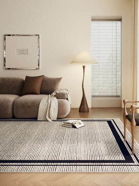 Geometric Modern Rugs for Sale, Contemporary Modern Rugs for Bedroom, Modern Rug Placement Ideas for Living Room, Abstract Rugs for Dining Room-Grace Painting Crafts