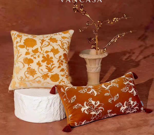 Unique Decorative Pillows for Bedroom, Modern Decorative Pillows for Couch, Decorative Cushion Covers, Decorative Pillow Arrangement Ideas for Interior Design-Grace Painting Crafts