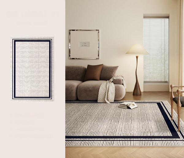 Geometric Modern Rugs for Sale, Contemporary Modern Rugs for Bedroom, Modern Rug Placement Ideas for Living Room, Abstract Rugs for Dining Room-Grace Painting Crafts