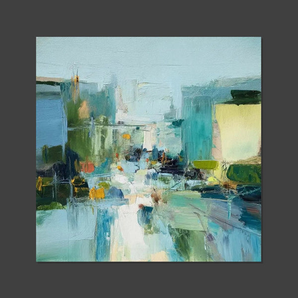 Abstract Wall Art on Canvas, Modern Paintings for Bedroom, Hand Painted Canvas Art, Contemporary Art on Canvas, Original Acrylic Paintings-Grace Painting Crafts