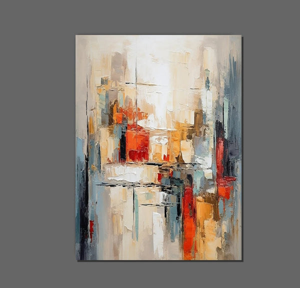 Large Wall Art for Living Room, Contemporary Canvas Art, Modern Paintings for Bedroom, Hand Painted Wall Art, Original Abstract Paintings-Grace Painting Crafts