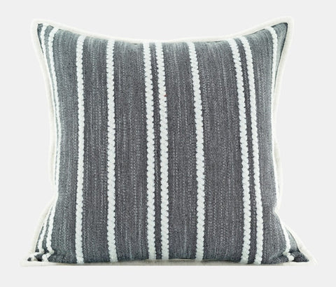 Contemporary Modern Sofa Pillows, Large Throw Pillow for Interior Design, Simple Decorative Throw Pillows, Large Square Modern Throw Pillows for Couch-Grace Painting Crafts