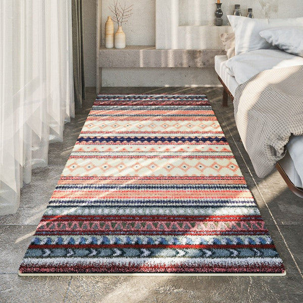 Unique Modern Rugs for Living Room, Contemporary Modern Rugs for Bedroom, Abstract Geometric Modern Rugs, Dining Room Floor Carpets-Grace Painting Crafts
