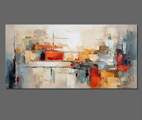 Original Abstract Art, Hand Painted Canvas Art, Modern Paintings for Living Room, Canvas Paintings for Bedroom, Heavy Texture Paintings-Grace Painting Crafts