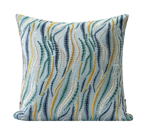 Square Modern Pillows for Couch, Contemporary Modern Sofa Pillows, Decorative Throw Pillows for Bedroom, Large Throw Pillow for Living Room-Grace Painting Crafts