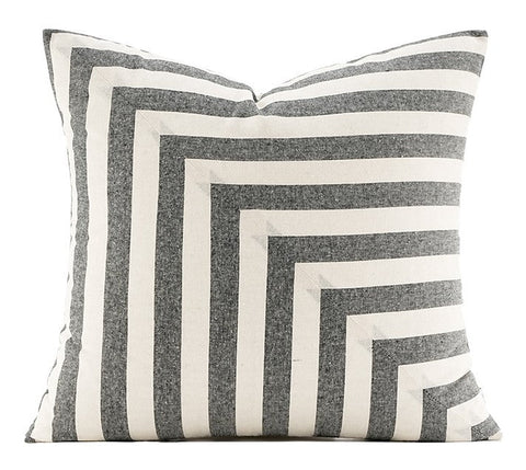 Large Square Modern Throw Pillows for Couch, Large Throw Pillow for Interior Design, Contemporary Modern Sofa Pillows for Bedroom, Simple Decorative Throw Pillows-Grace Painting Crafts