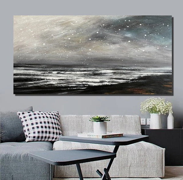 Acrylic Painting for Living Room, Modern Contemporary Abstract Artwork, Extra Large Wall Art Painting-Grace Painting Crafts