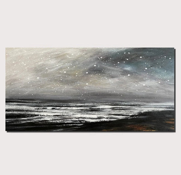 Modern Contemporary Abstract Artwork, Extra Large Wall Art Painting, Acrylic Painting for Living Room, Heavy Texture Paintings-Grace Painting Crafts