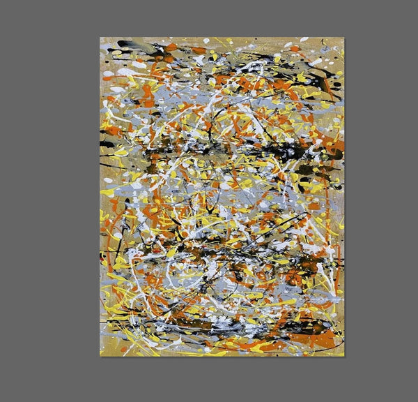 Hand Painted Canvas Art, Modern Paintings for Dining Room, Bedroom Wall Art Ideas, Simple Modern Art, Contemporary Modern Wall Art Paintings-Grace Painting Crafts