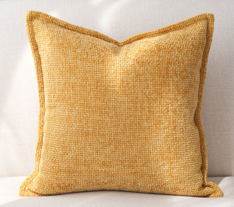Modern Sofa Pillows, Simple Modern Pillows, Yellow Decorative Pillows for Couch, Modern Throw Pillows, Contemporary Throw Pillows-Grace Painting Crafts