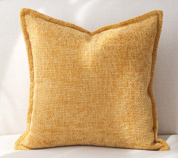 Modern Sofa Pillows, Simple Modern Pillows, Yellow Decorative Pillows for Couch, Modern Throw Pillows, Contemporary Throw Pillows-Grace Painting Crafts