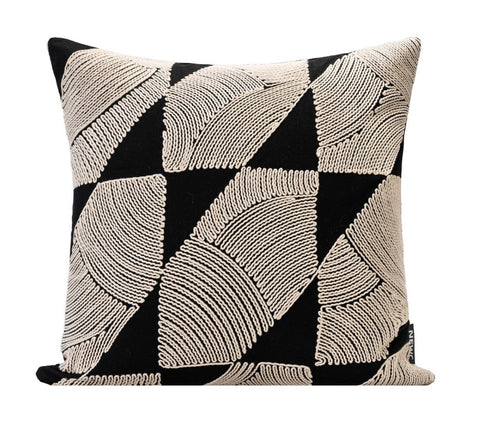 Modern Pillows for Couch, Contemporary Modern Sofa Pillows, Decorative Throw Pillows for Bedroom, Large Modern Pillow for Living Room-Grace Painting Crafts