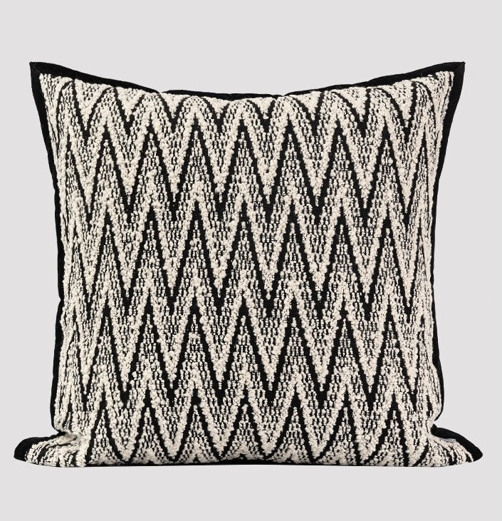 Large Abstract Throw Pillows for Couch, Modern Sofa Throw Pillows, Contemporary Throw Pillow for Living Room, Modern Square Pillows-Grace Painting Crafts