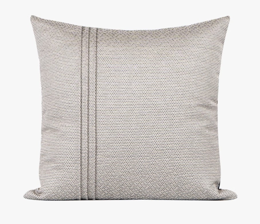 Decorative Throw Pillows for Couch, Large Modern Sofa Throw Pillows, Light Grey Abstract Contemporary Throw Pillow for Living Room-Grace Painting Crafts