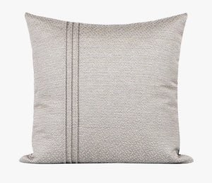 Decorative Throw Pillows for Couch, Large Modern Sofa Throw Pillows, Light Grey Abstract Contemporary Throw Pillow for Living Room-Grace Painting Crafts