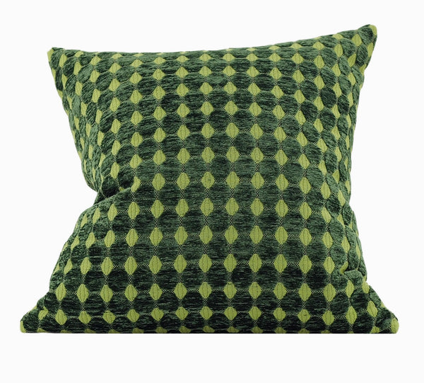 Modern Pillows for Living Room, Luxury Green Decorative Modern Pillows for Couch, Modern Sofa Pillows Covers, Modern Sofa Cushion-Grace Painting Crafts