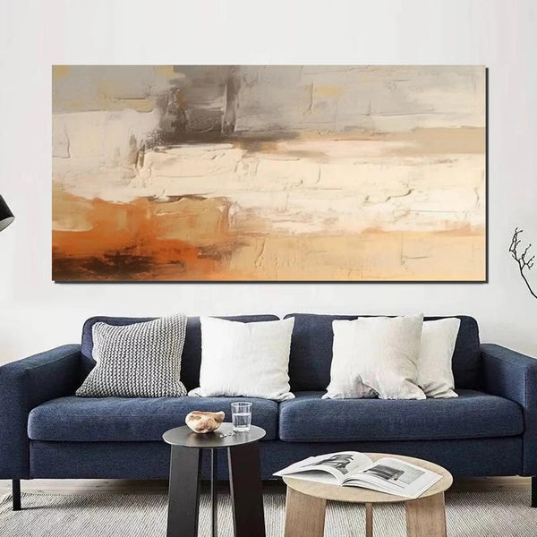 Contemporary Canvas Artwork, Large Modern Acrylic Painting, Hand Painted Wall Art Painting, Abstract Wall Art Paintings, Modern Art for Dining Room-Grace Painting Crafts