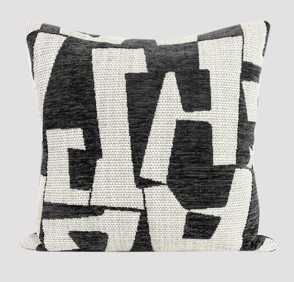Contemporary Modern Sofa Pillows, Modern Pillows for Couch, Decorative Throw Pillows for Bedroom, Large Modern Pillow for Living Room-Grace Painting Crafts