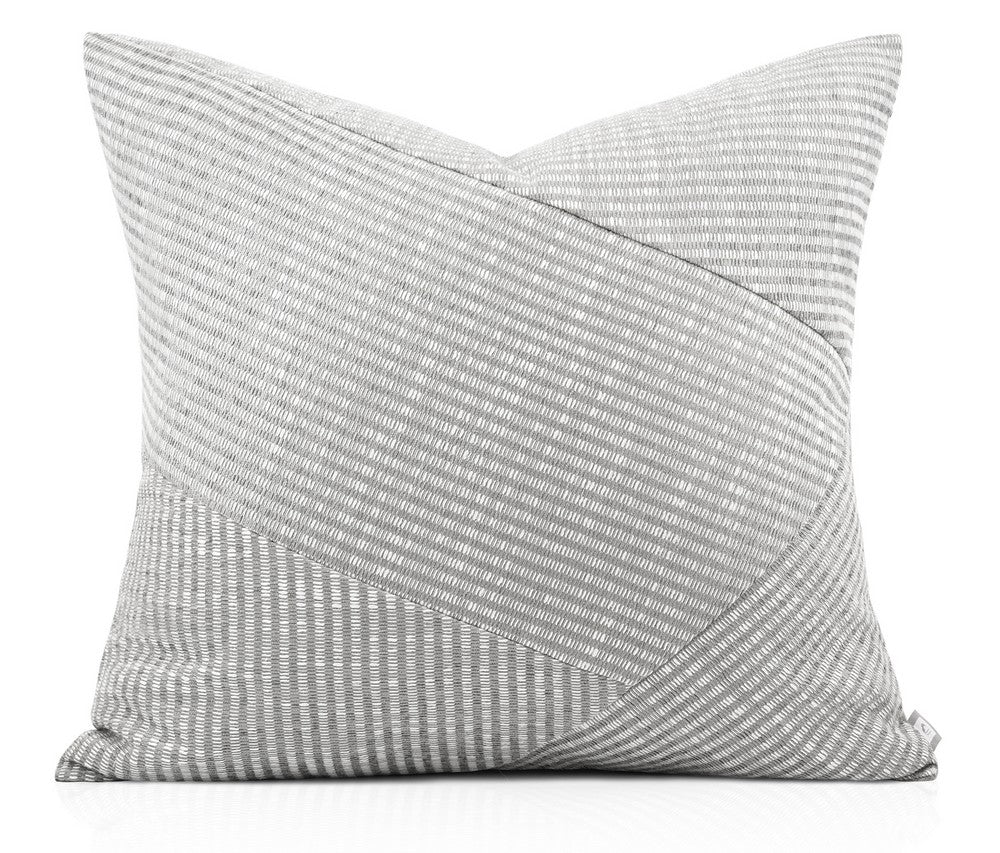 Modern Pillows for Couch, Abstract Decorative Throw Pillows for Living Room, Large Modern Sofa Cushion, Light Grey Decorative Pillow Covers-Grace Painting Crafts
