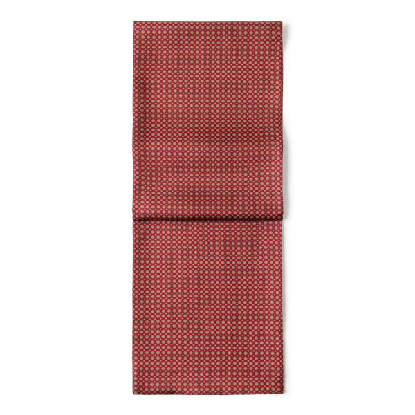 Red Mens Spring Autumn Scarf, Lightweight Silk Scarf Men, Formal Wear Silk Scarf, Silk Ascot For Men, Silk Neckerchief For Business, Mens Dress Silk Scarf, Long Silk Scarf for Men, High Quality Silk Necktie-Grace Painting Crafts