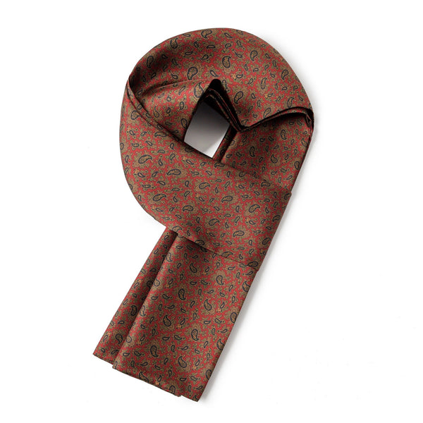 Soft Men Silk Scarf, Mens Silk Neckwear Long, Plain Silk Scarf Men, Silk Scarf For Work, Mens Spring Autumn Scarf, Formal Wear Silk Scarf, Silk Ascot For Men, Lightweight Silk Scarf Men-Grace Painting Crafts