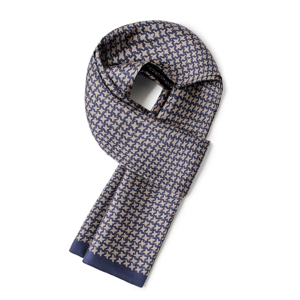 Lightweight Silk Scarf Men, Silk Neckerchief For Business, Formal Wear Silk Scarf, Silk Ascot For Men, Mens Spring Autumn Scarf, Mens Dress Silk Scarf, Long Silk Scarf for Men, High Quality Silk Necktie-Grace Painting Crafts