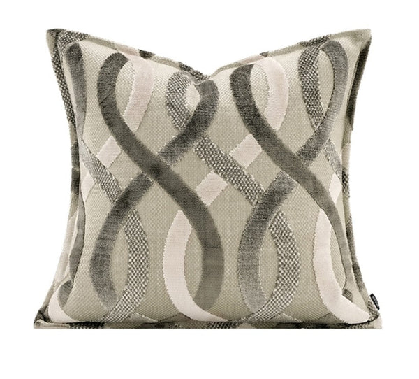 Modern Pillows for Couch, Luxury Abstract Decorative Throw Pillows for Living Room, Large Modern Sofa Pillow Cases, Decorative Pillow Covers-Grace Painting Crafts