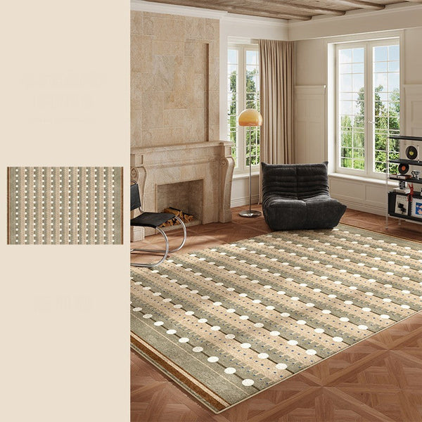 Contemporary Area Rugs for Dining Room, Large Modern Rugs for Living Room, Mid Century Modern Rugs for Bedroom-Grace Painting Crafts