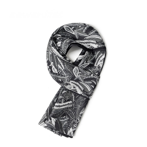 Silk Scarf For Suit, British Style Long Scarf, Business Silk Scarf Men, Formal Wear Silk Scarf, Silk Ascot For Men, Luxury Silk Neck Scarf, Mens Spring Autumn Scarf, Lightweight Silk Scarf Men-Grace Painting Crafts