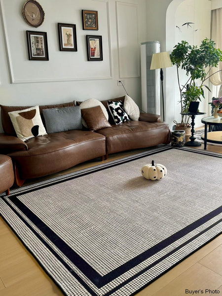 Geometric Modern Rugs for Sale, Contemporary Modern Rugs for Bedroom, Modern Rug Placement Ideas for Living Room, Abstract Rugs for Dining Room-Grace Painting Crafts