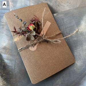 Wedding Greeting Card, Unique Anniversary Greeting Card, Creative Birthday Greeting Card, Beautiful Valentine's Day Greeting Card, Original Handmade Dried Flower Greeting Cards-Grace Painting Crafts